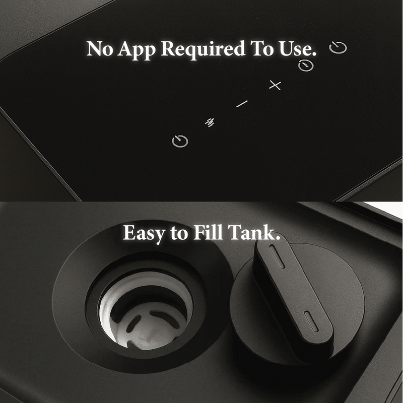 Good Sleep hub with touch controls and easy-fill water tank, no app needed